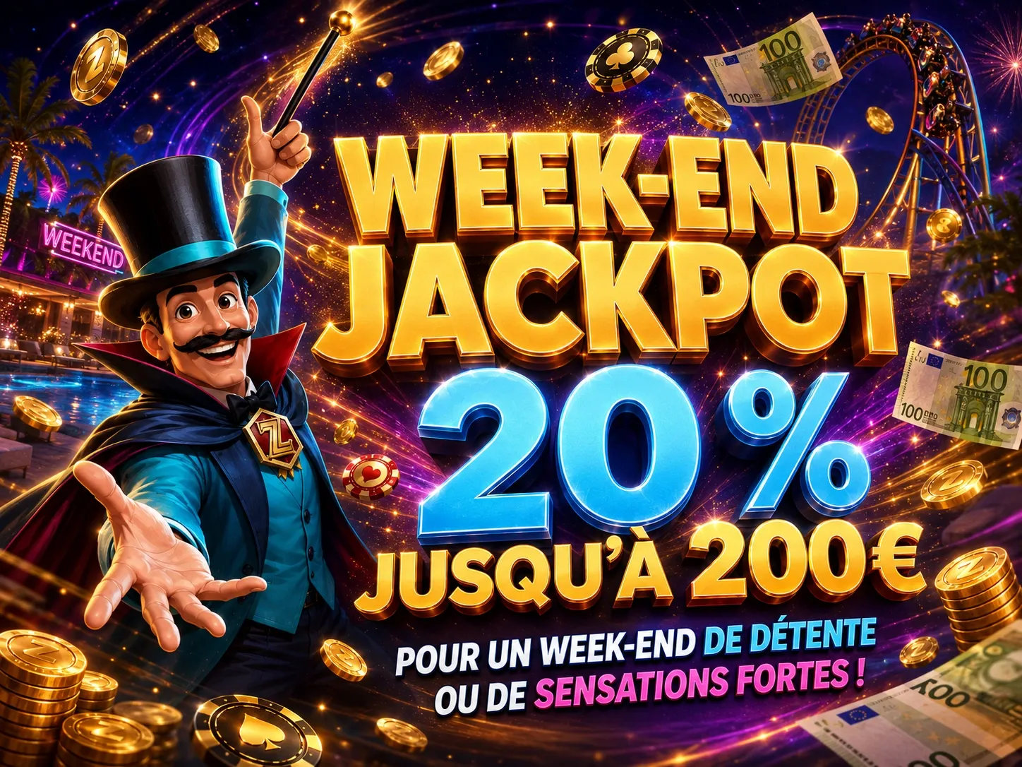 Weekend jackpot